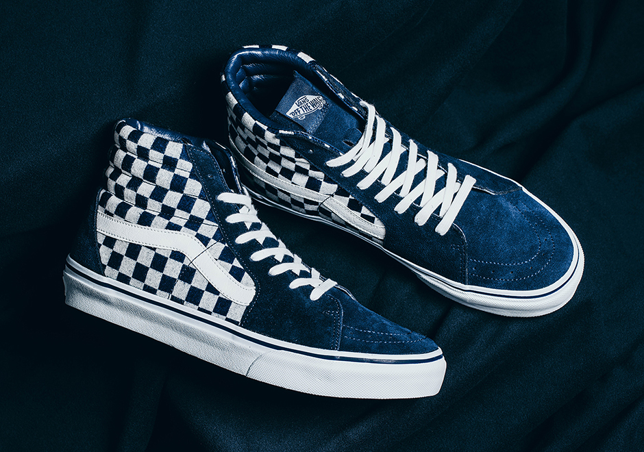 Vans Japan Indigo Checker Sk8 Hi 1