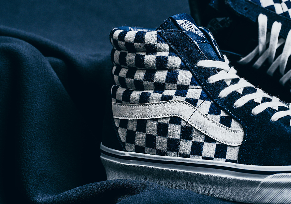 Vans Japan Indigo Checker Sk8 Hi 2