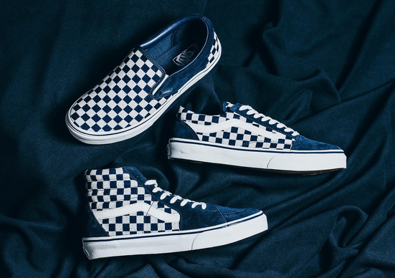 Vans Japan Set To Drop Indigo Checkerboard Pack