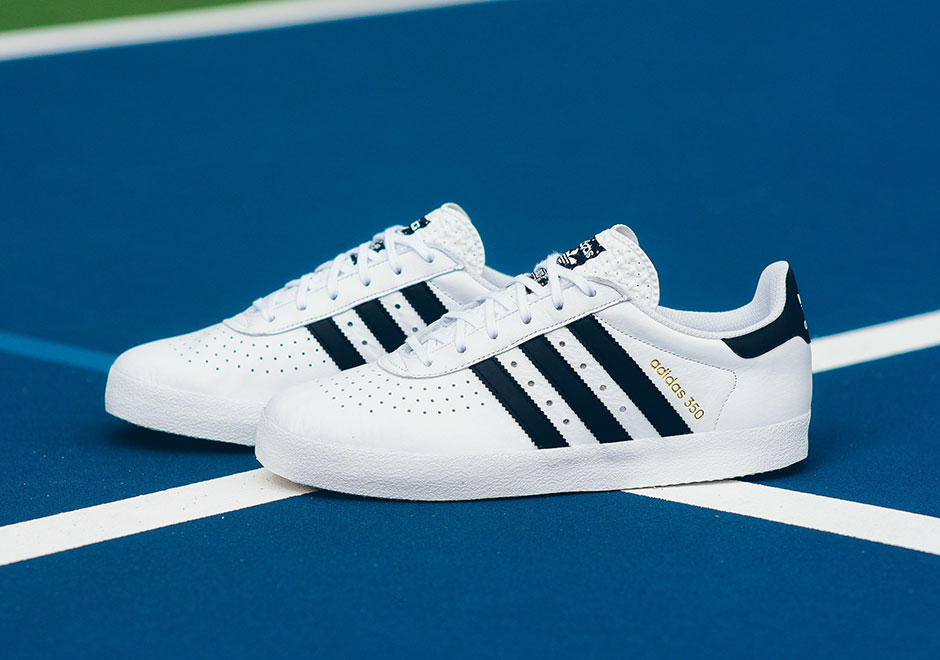 Adidas 350 White Black 1