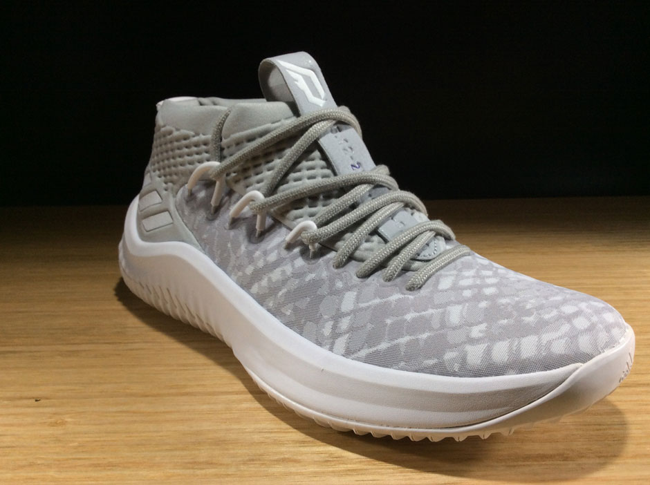 Adidas Dame 4 Grey Camo 2