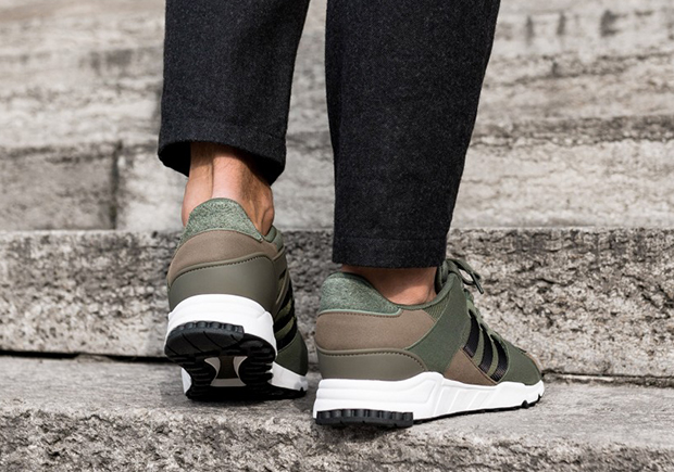 Adidas Eqt Support 93 Olive Black By9628 3