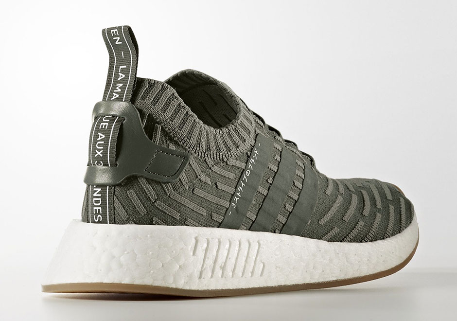 Adidas Nmd R2 Pk Japan Pack Olive Greeen Pink Gum By9953 1