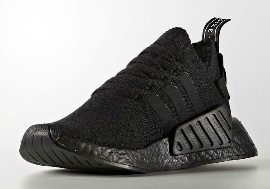 Adidas Nmd R2 Triple Black By9524 2