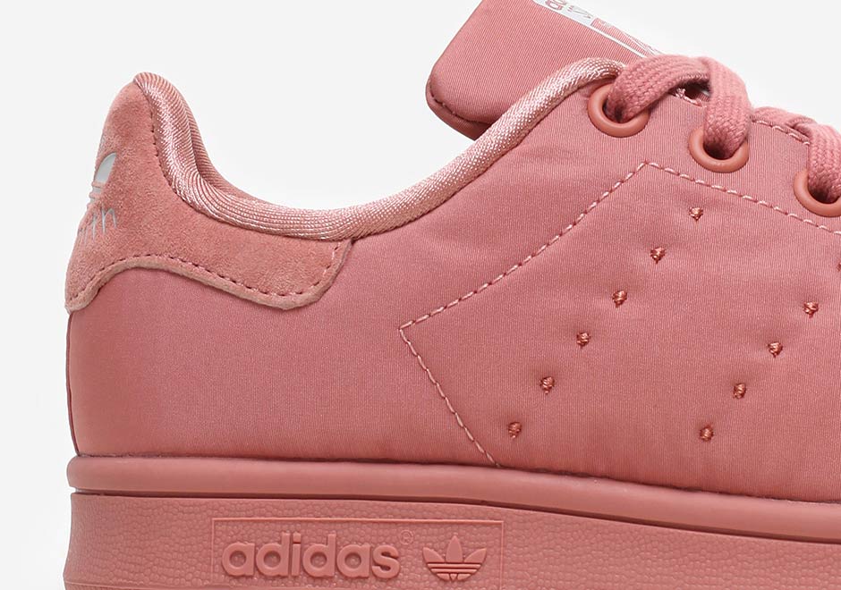 Adidas Stan Smith Satin Raw Pink 2