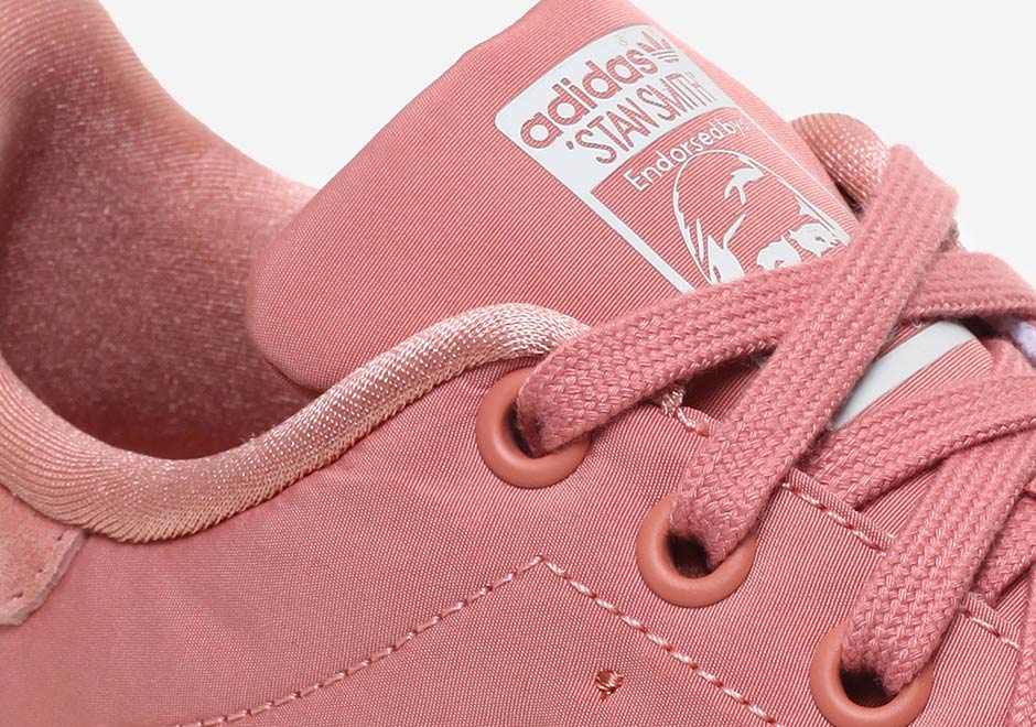 Adidas Stan Smith Satin Raw Pink 5