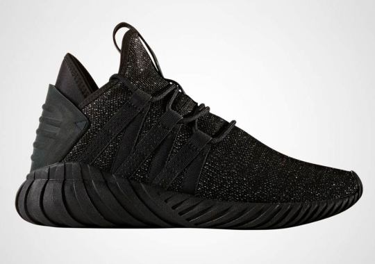 The adidas Tubular Dawn Appears In Near Triple Black Form