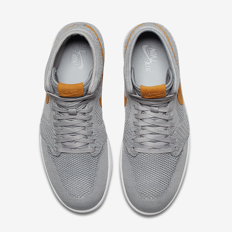 Air Jordan 1 Flyknit Wolf Grey 919704 025 2