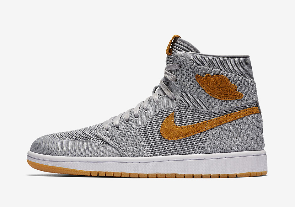 Air Jordan 1 Flyknit Wolf Grey 919704 025 4