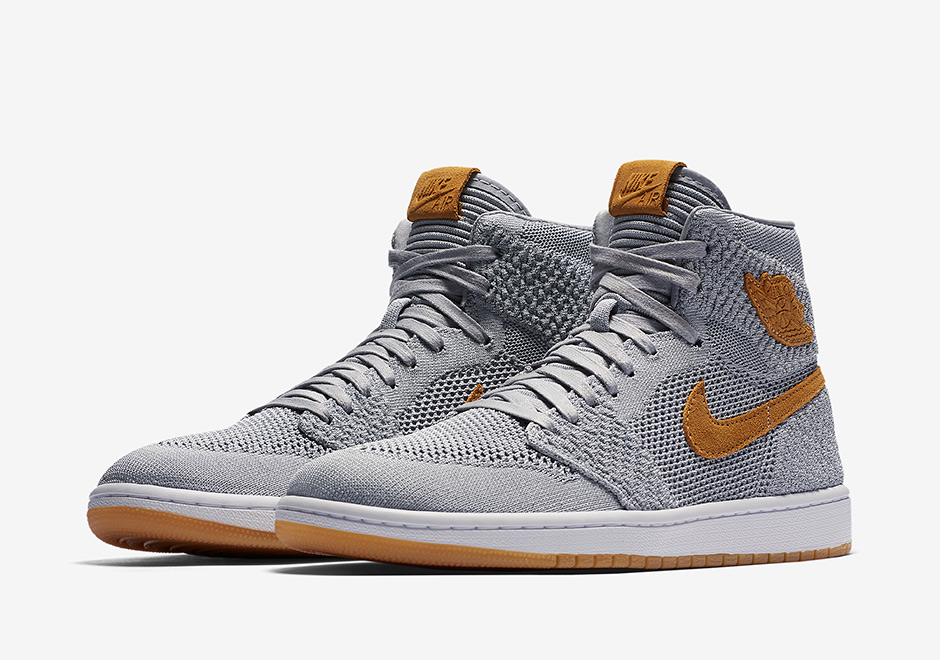 Air Jordan 1 Flyknit Wolf Grey 919704 025 5