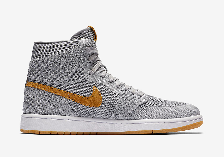 Air Jordan 1 Flyknit Wolf Grey 919704 025 6