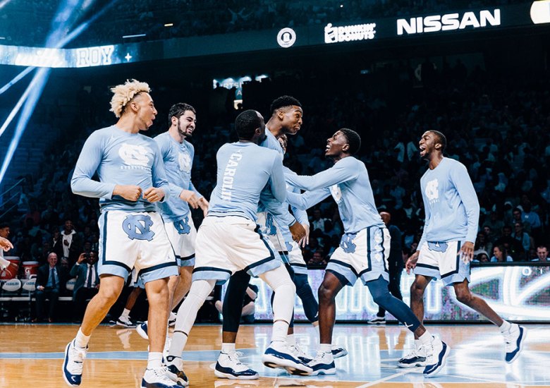 UNC Tar Heels Debut Air Jordan 11 “Win Like ’82” At Late Night With Roy Scrimmage Game