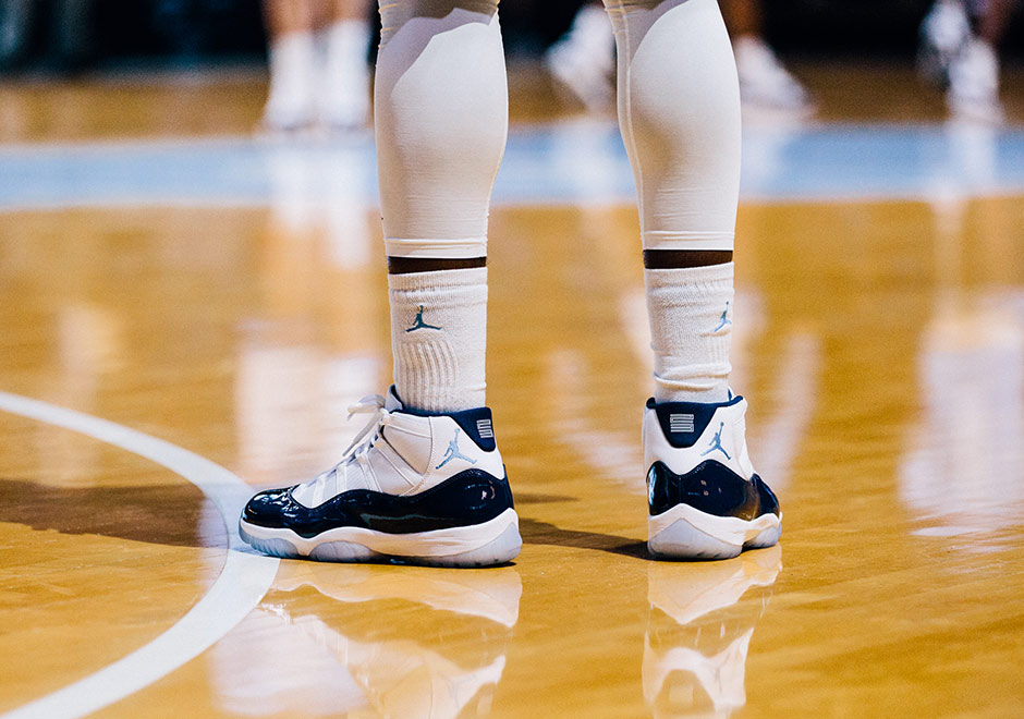 Air Jordan 11 Win Like 82 Unc Scrimmage Debut 6