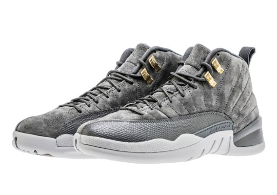 Up Close With The Air Jordan 12 Retro “Dark Grey”