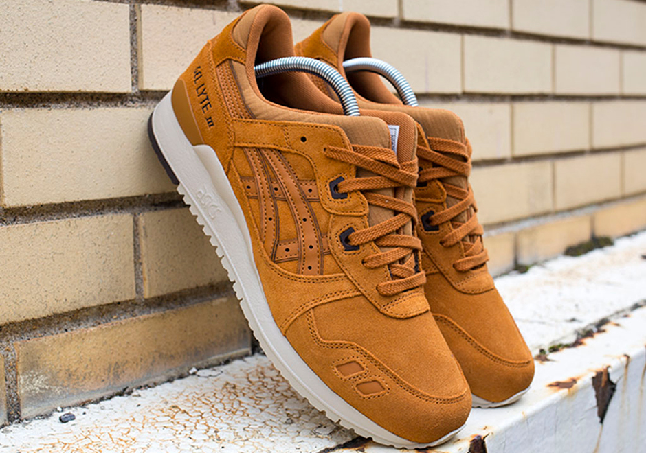 Asics Gel Lyte Iii Honey Ginger Suede 1