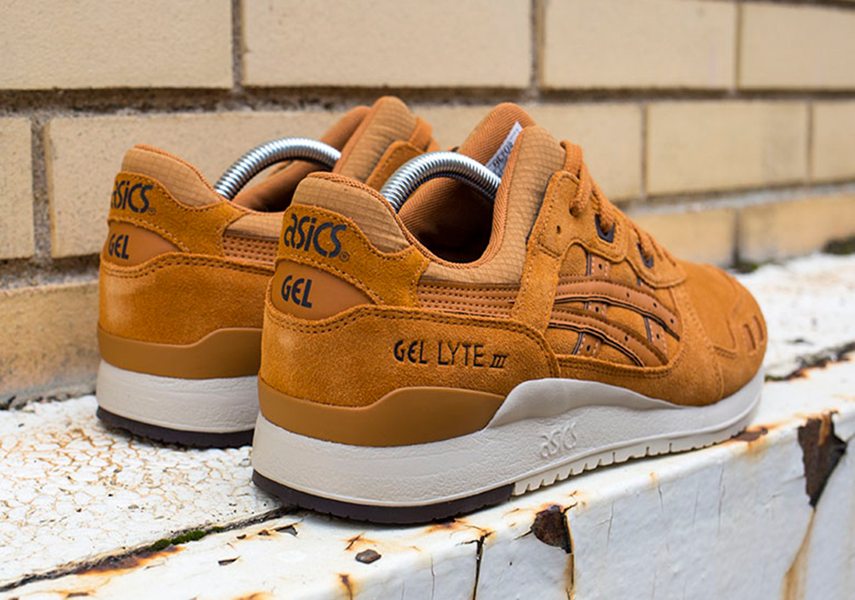 Asics Gel Lyte Iii Honey Ginger Suede 2