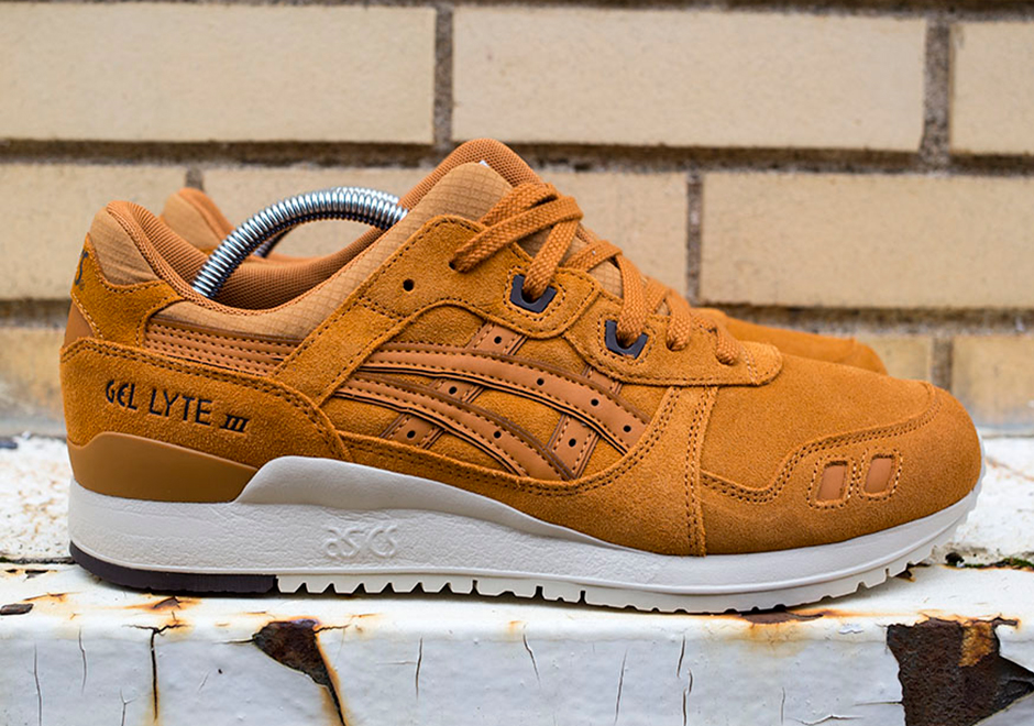 Asics Gel Lyte Iii Honey Ginger Suede 3