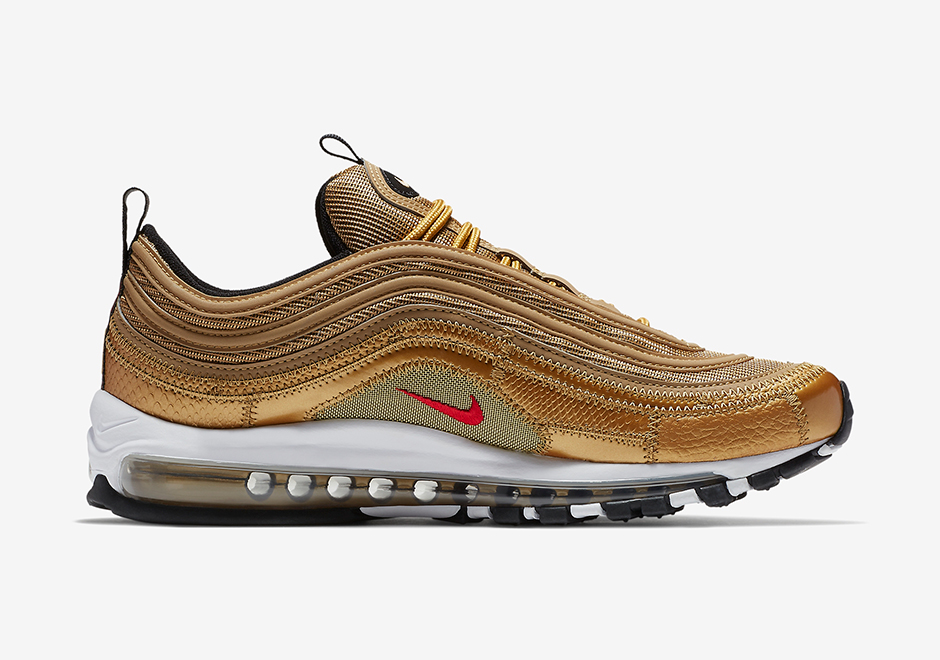 Cristiano Ronaldo Nike Air Max 97 Gold Patchwork Aq0655 700 5