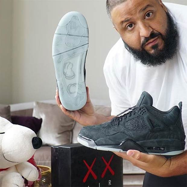 Djkhaled Jordan 4 Kaws Black 2