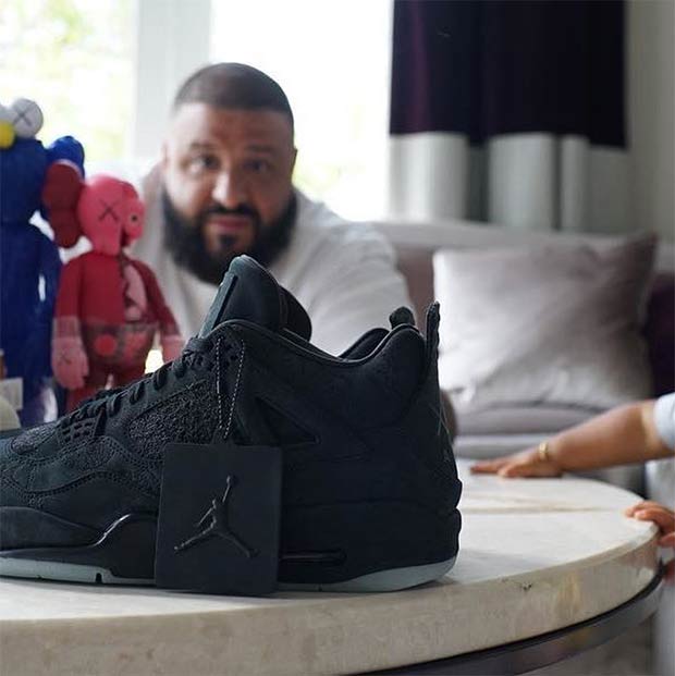 Djkhaled Jordan 4 Kaws Black 3