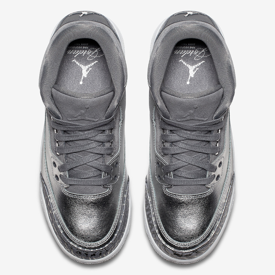 Jordan 3 Chrome Girls Official Images 4 1