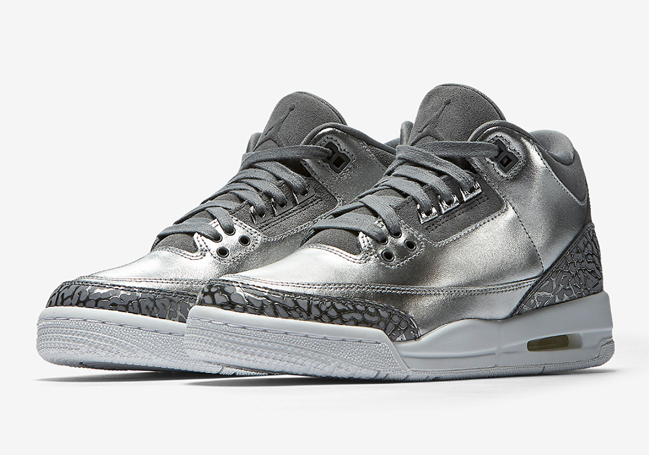 Jordan 3 Chrome Girls Official Images 6 1