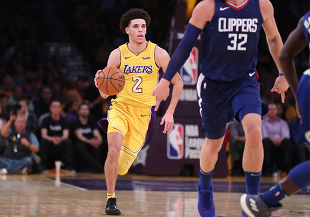 Lonzo Ball Big Baller Brand Nba Regular Season Debut 2