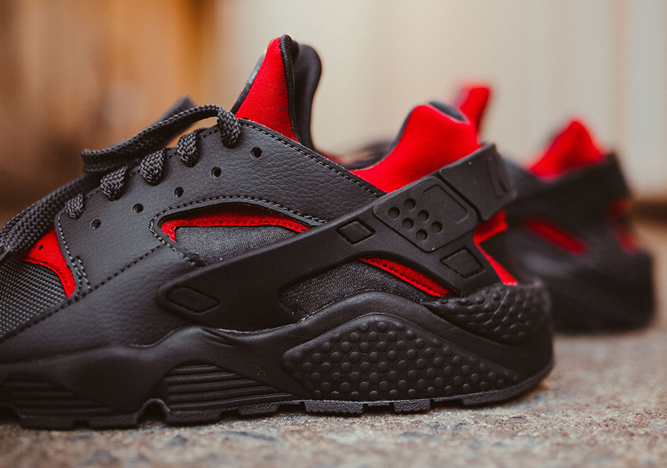 Nike Air Huarache Gym Red Black 3