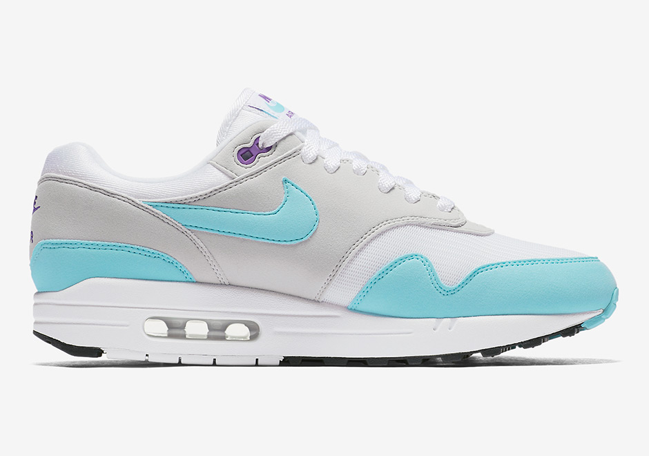 Nike Air Max 1 Anniversary Aqua Purple White 1