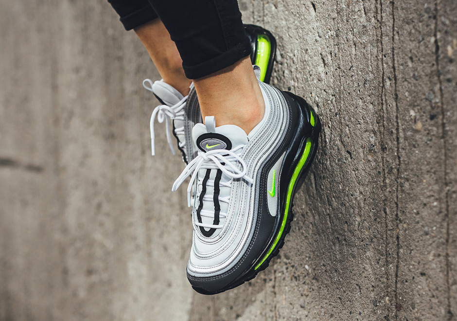 Nike Air Max 97 Neon On Feet 1