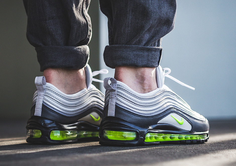 Nike Air Max 97 Neon On Feet 14