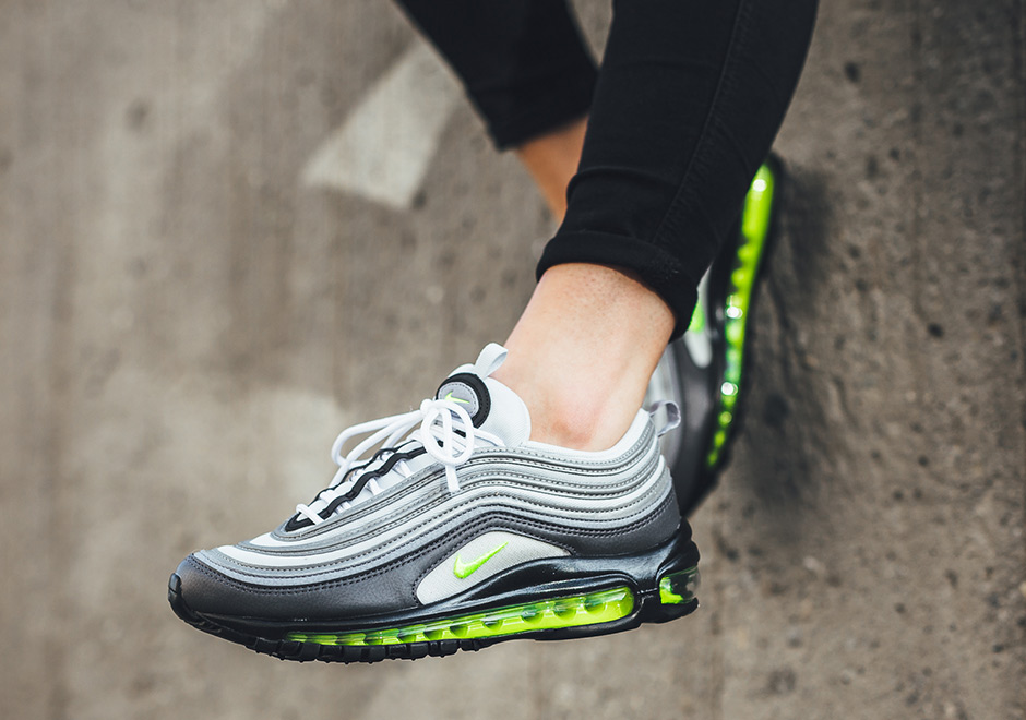 Nike Air Max 97 Neon On Feet 7