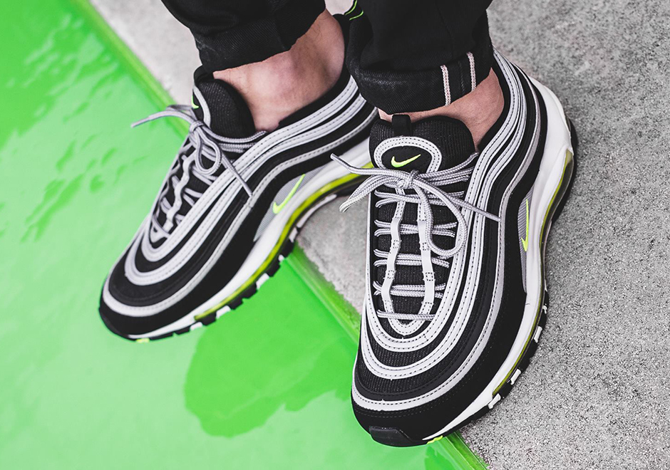 Nike Air Max 97 Og Black Volt Metallic Silver Japan 921826 004 2