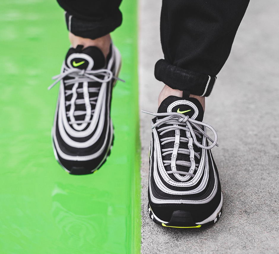 Nike Air Max 97 Og Black Volt Metallic Silver Japan 921826 004 3