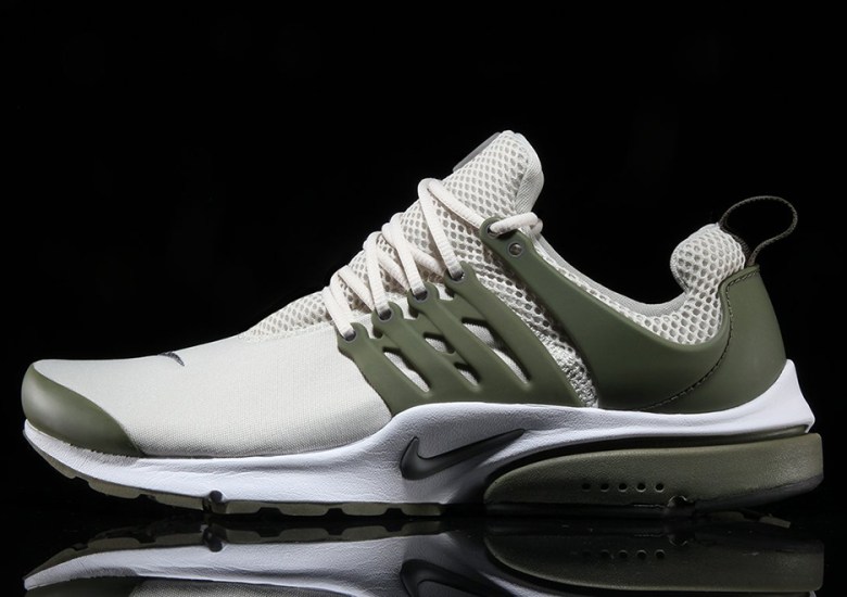 The Nike Air Presto Arrives In New Light Bone and Olive Colorway