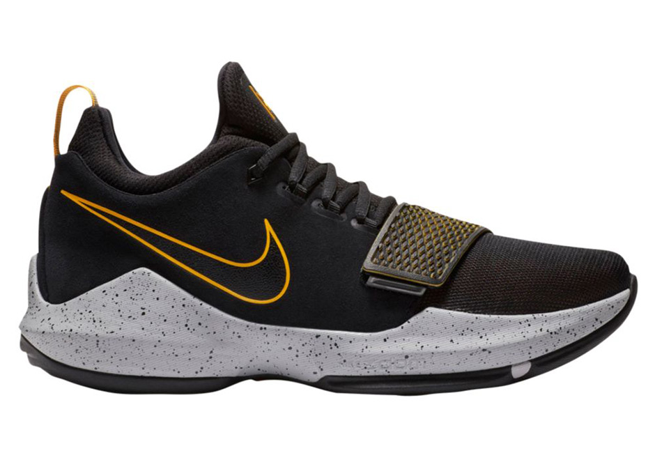 Nike Pg 1 Black University Gold 1