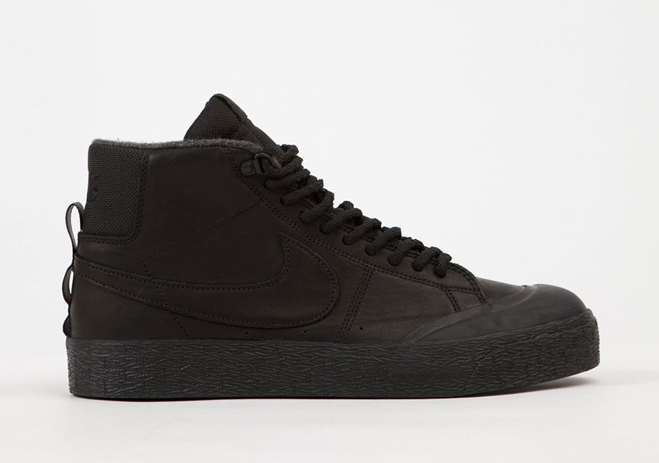 Nike Sb Blazer Mid Xt Bota Boot Black 1