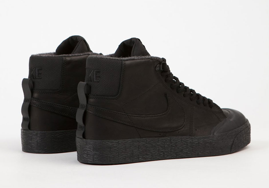 Nike Sb Blazer Mid Xt Bota Boot Black 4