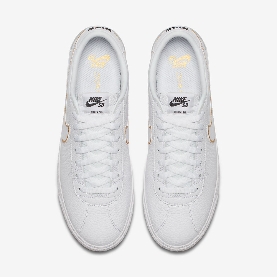 Nike Sb Bruin Premium White Gold 877045 117 4