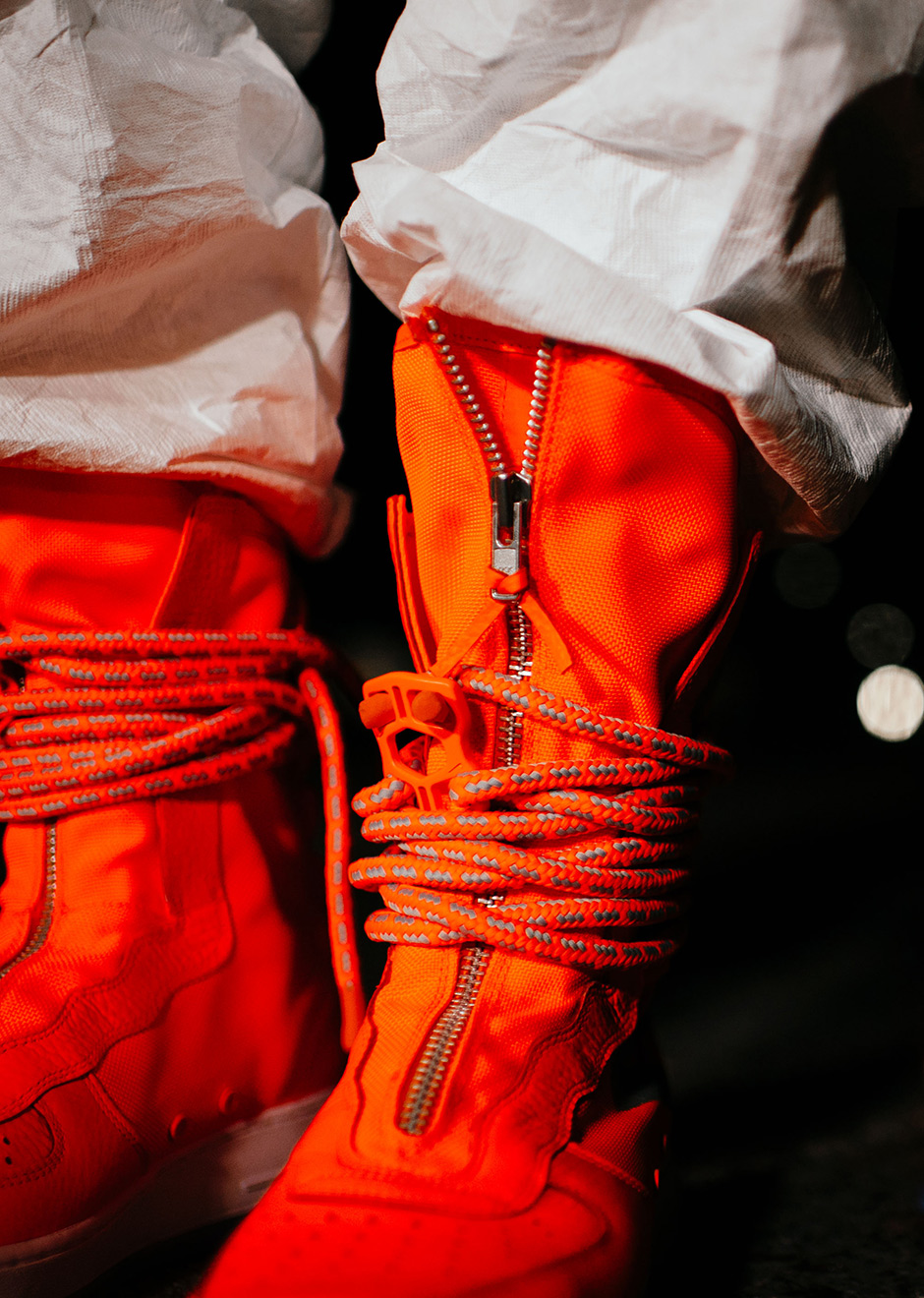 Nike Sf Af 1 High Total Orange 3