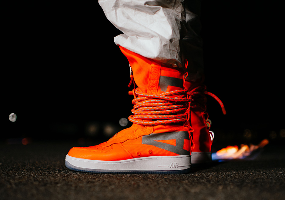 Nike Sf Af 1 High Total Orange