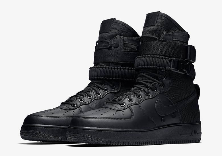 The Nike SF-AF1 “Triple Black” Releases On Black Friday