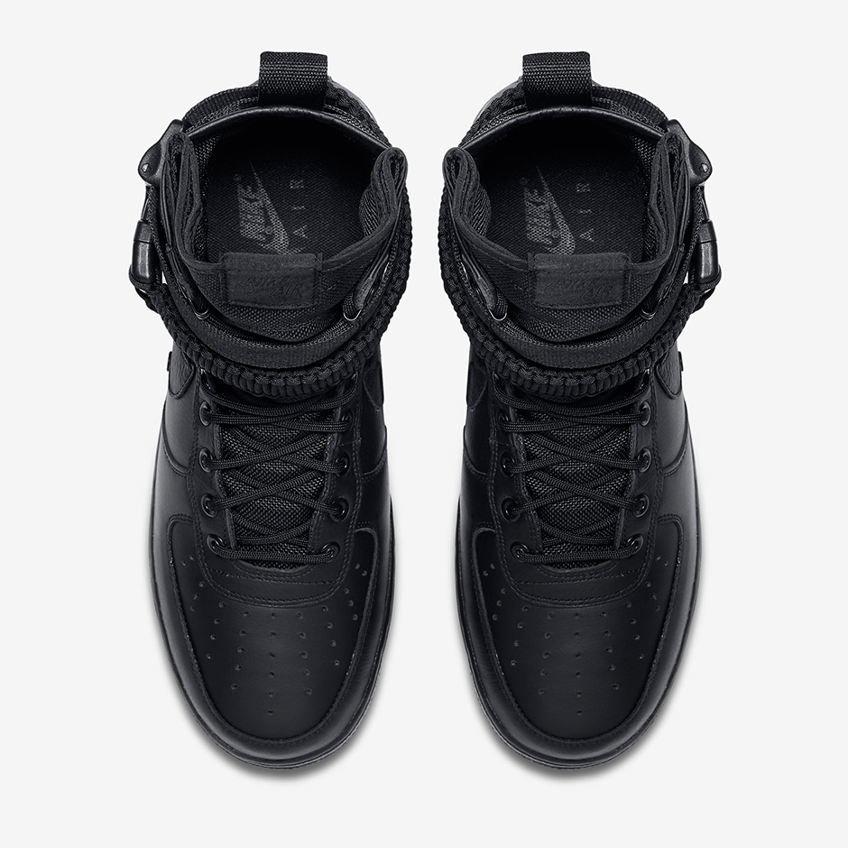 Nike Sf Af1 Triple Black 864024 003 3