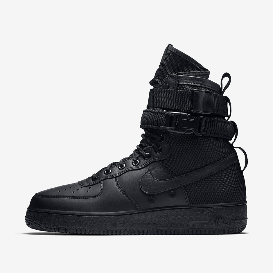 Nike Sf Af1 Triple Black 864024 003 5