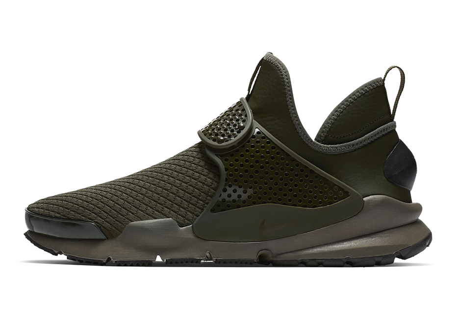 Nike Sock Dart Mid Olive 2