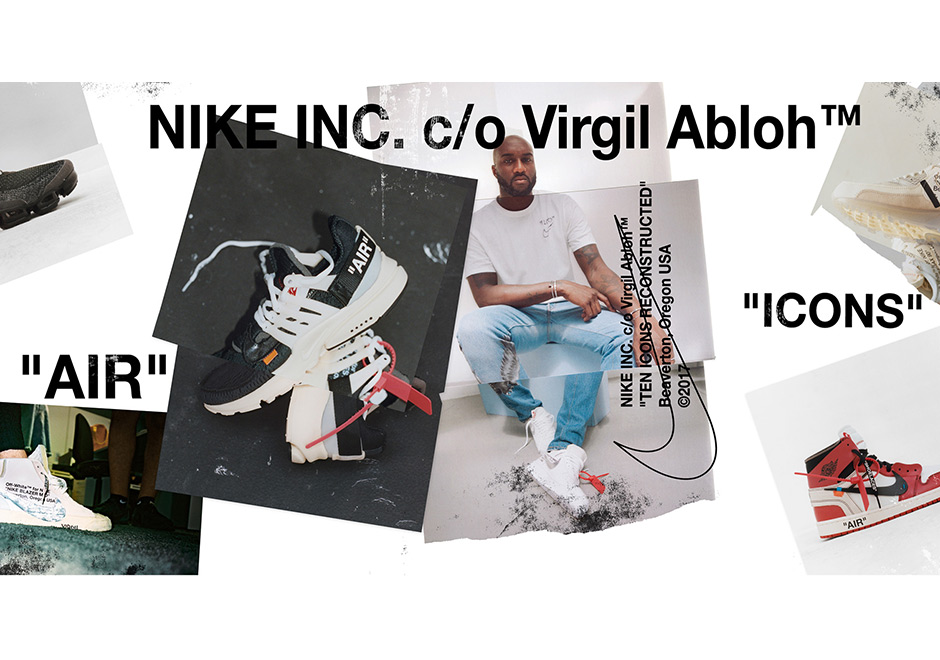 Official Raffle Schedule For The OFF WHITE x Nike "The Ten" Collection