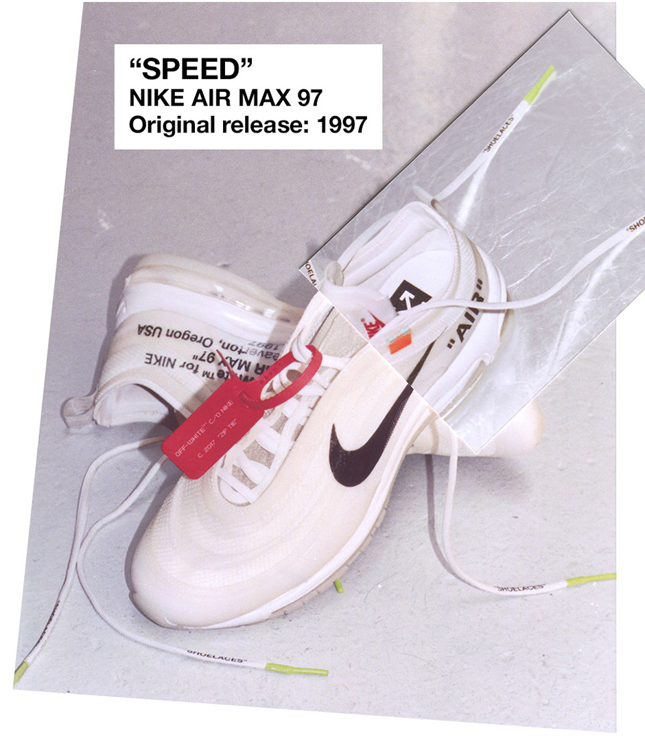 Off White The Ten Nike Air Max 97 Raffle November 4