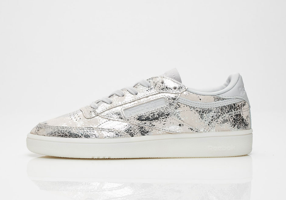 Reebok Club C Silver Metallic Bs6786 3