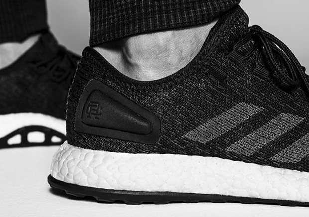 Reigning Champ Adidas Pure Boost Black White 1