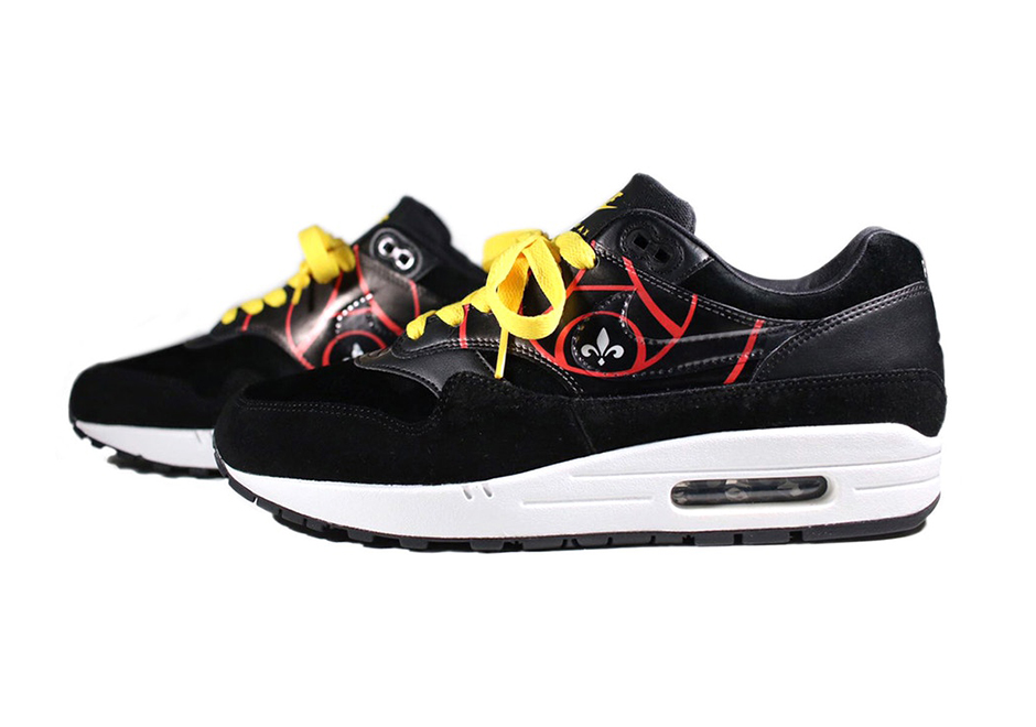 Rolling Stones Paris Saint Germain Nike Air Max 1 Collab 21